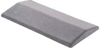 StayWell Lumbar Support Pillow For Back Pain Relieve Bed, Waist Support Cushion With Lumbar Traction For Good Sleeping Posture grey l