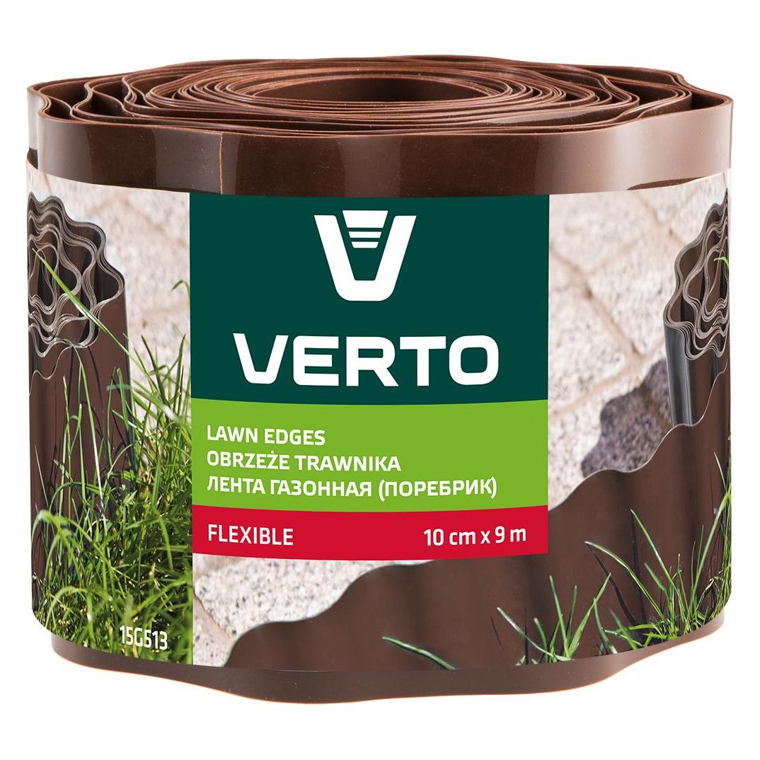 Verto 513 Rasenkante Garten-Einfassungsrolle Kunststoff (900 cm) (15G513)