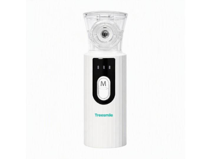 Treesmile JM-817 Nébuliseur en maille, Portable et silencieux, Réservoir de médicament de 8 ml, Deux modes de brume ≤25 dB, Autonettoyant, pour usage domestique adultes et enfants