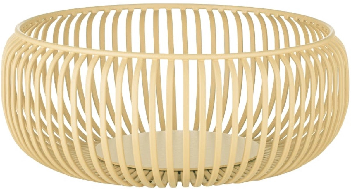 Blomus Lito Schaal New Wheat Medium - Geel - Staal