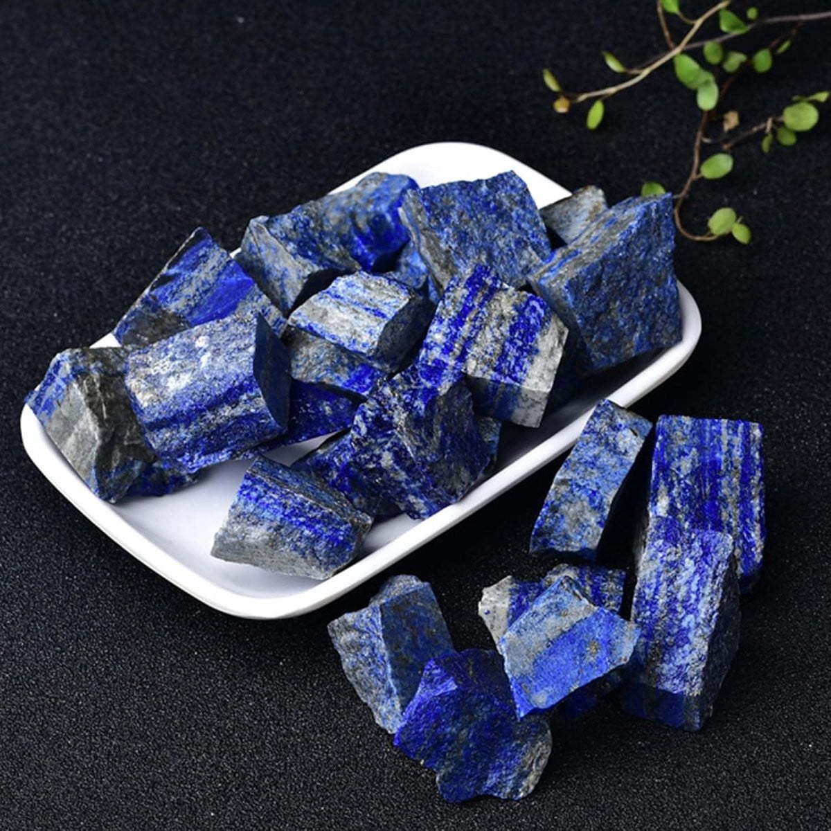 Lapis Lazuli Ruwe Edelsteen Blauw - 100g