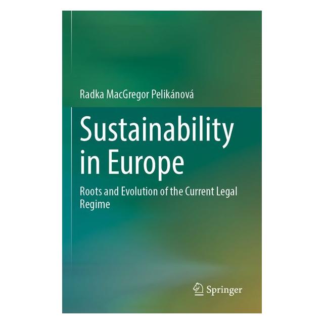 Umbreit Sustainability in Europe (Englisch, Softcover, Radka MacGregor Pelikánová) (71886065)