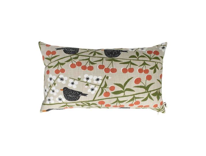 Almedahls Housse de coussin Körsbärsträdgården Beige 40x70 cm