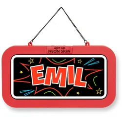 H&H NEON SCHILD EMIL