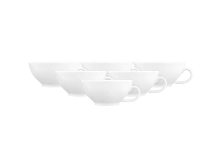Seltmann Weiden Teetassen Nori Home weiß 140 ml 6er Set, Weiß, Keramik, Rund, Geschirr, Tassen, Teetassen