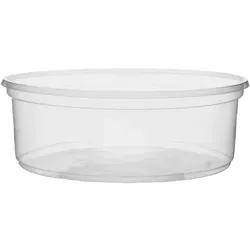 MONOUSO - Verpackungsbecher aus Plastik 150ml Ø10,5cm (100 Stück)