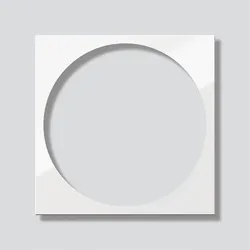 Siedle&amp;Söhne Blendrahmen CMCCMM611612BCM650WH