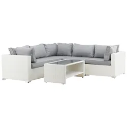 Loungegarnitur Amazon Hellgrau