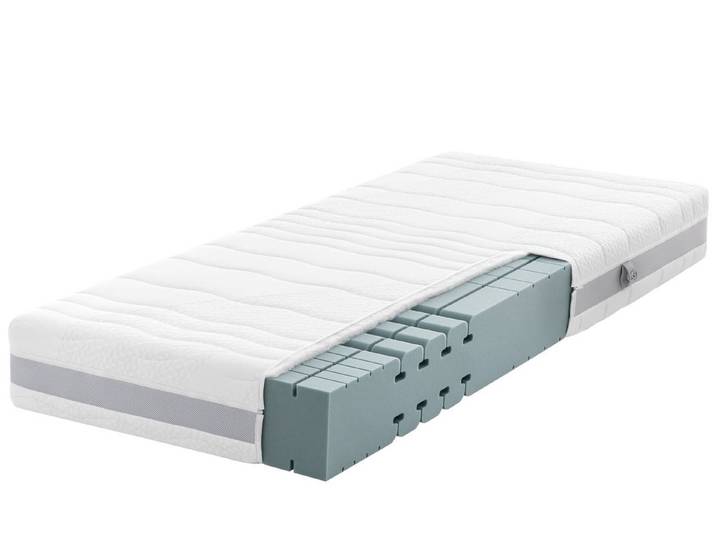 Komfortschaummatratze Comfortmatratze Komfort-MED mit RAVOTEX Funkti..., RAVENSBERGER Matratzen, 22 cm hoch, Ergonomisch, gute Stützkraft, 7 Zonen, Made in Germany