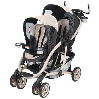 Graco Quattro Tour Duo Stroller 6K00PTI3 Platinum