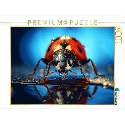 CALVENDO Puzzle Marienkäfer | 1000 Teile Lege-Größe 64x48cm Foto-Puzzle für glückliche Stunden