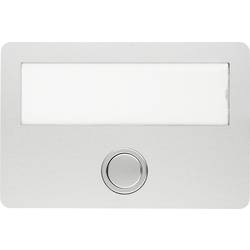 Grothe 55641 Klingel mit Namensschild Aluminium