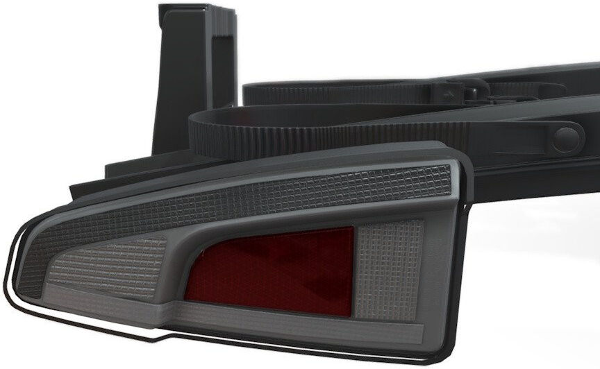 France Attelage Feu arrière LED gauche pour porte-vélos TowBike