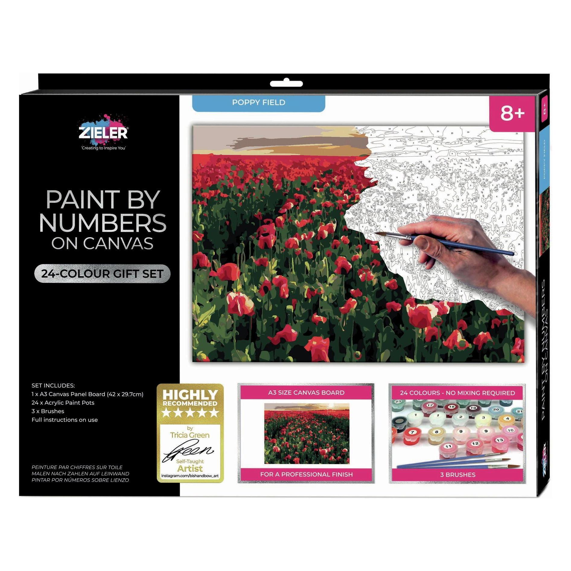 Zieler Paint By Numbers - Meadow (609299441) (609299441)