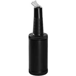 B-P-M - Komplett - Deckel + Flaschenhals mit integriertem Dichtring und Tülle mit Entlüftung - komplett - 1.0 lt. - BLACK EDITION