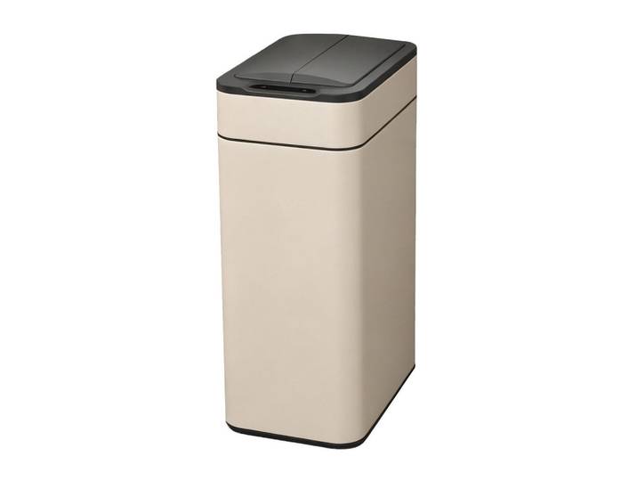 Svita Sensormülleimer Se60L Taupe, Metall, Rechteckig, 28x67x41 cm, Haushalt & Reinigung, Reinigung, Mülleimer & Abfallsammler