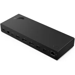 Lenovo ThinkPad Smart Dock 5500 100W (USB-C, 10 Ports), Dockingstation + USB Hub, Schwarz