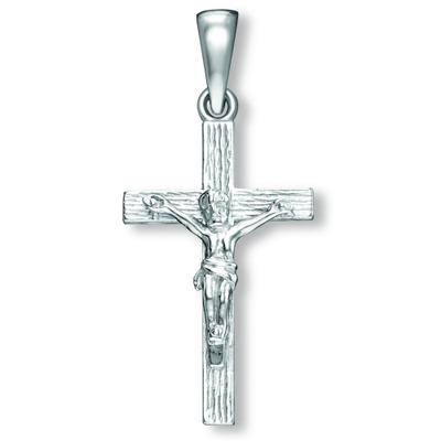 Kettenanhänger ONE ELEMENT "Kreuz Anhänger aus 925 Silber", silber, Schmuckanhänger, Damen, Silber 925 (Sterlingsilber), Kettenanhänger, Zartes Emblem – unaufdringlich und dennoch ausdrucksstark
