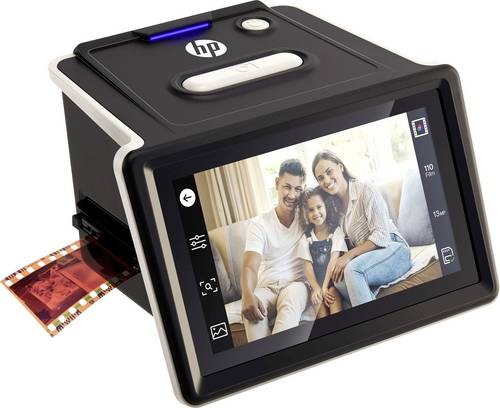HP HPFS500 Diascanner, Filmscanner 4208 x 3120 Pixel Touchscreen Farbdisplay, USB-Stromversorgung, Kontraststeuerung