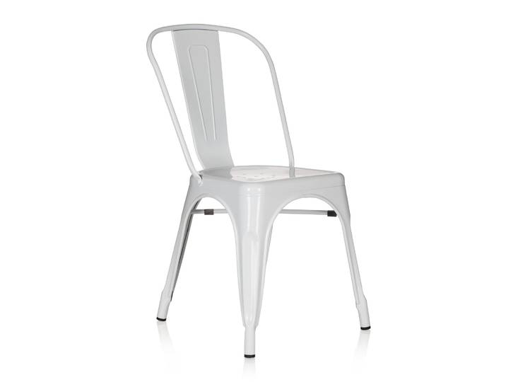 Chaise Vantaggio Comfort Métallique Blanc Hjh Office