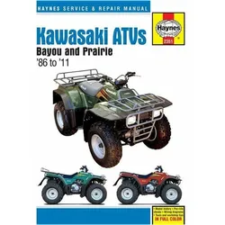 Kawasaki Bayou & Prarie ATVs (86 - 11), Ratgeber von Haynes Publishing