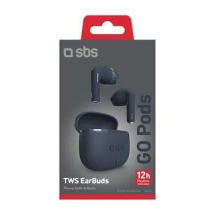 SBS Auricolare Bluetooth Teeartwsgopodsg-nero