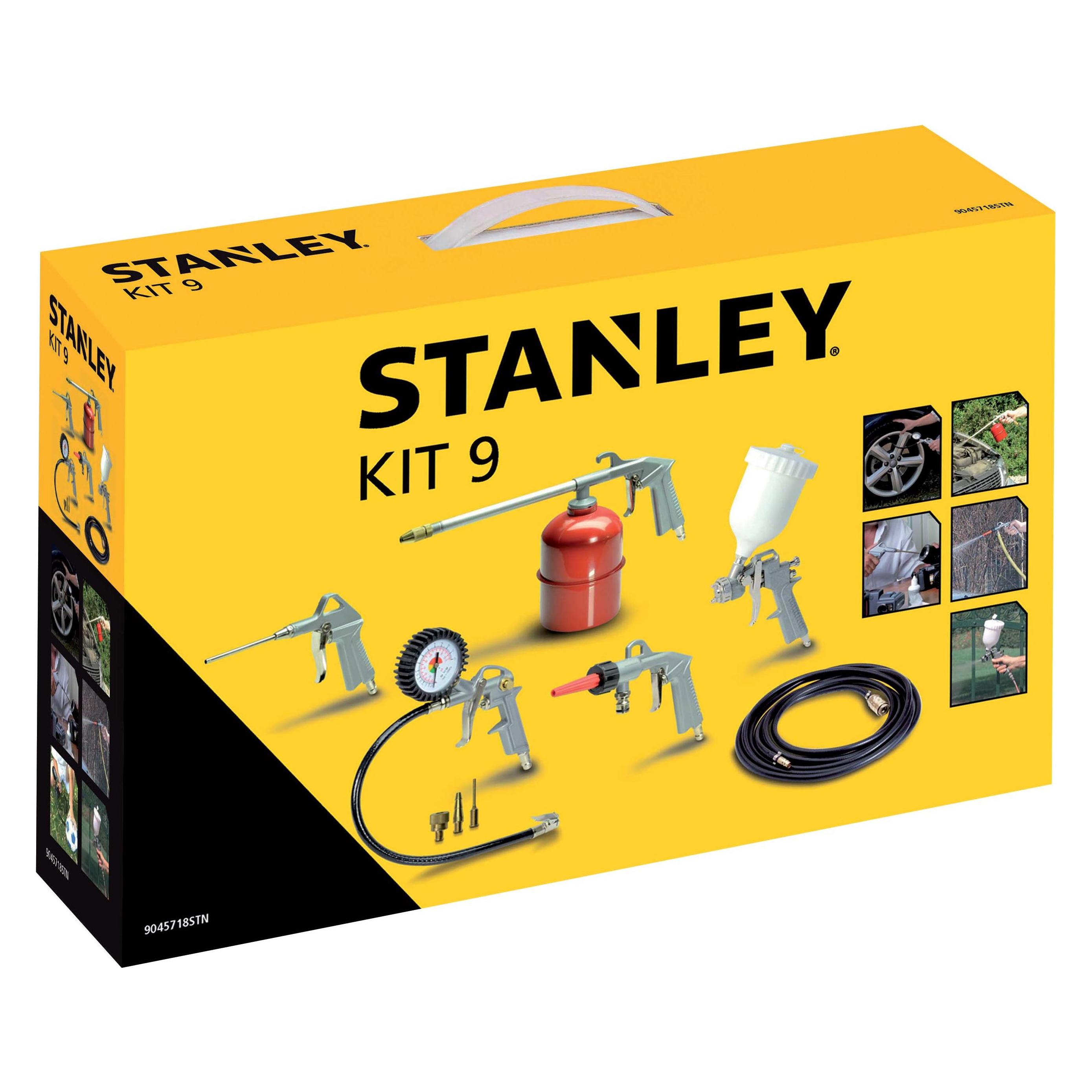 Stanley Druckluftset 9-teilig (9045718STN)