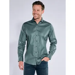 engbers Herren Hemd "My Favorite" Grün regular uni Haifisch - S