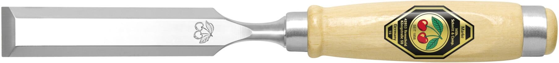 Kirschen Stechbeitel mit Weißbuchenheft 28 mm (1001028)