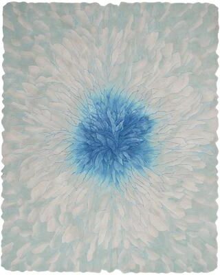 Nourison Prismatic Indoor only Floral Wool Area Rug