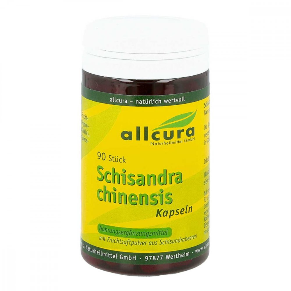 allcura Naturheilmittel GmbH Schisandra Kapseln 04632033