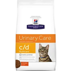 HILL'S PD Prescription Diet Feline c/d Multicare 1,5kg + Überraschung für die Katze