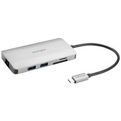 Kensington USB-C® Dockingstation UH1400p Passend für Marke Dockingstations: Universal inkl. Ladefunktion, integrierter Kartenleser, USB-C® Power Delivery K33820WW
