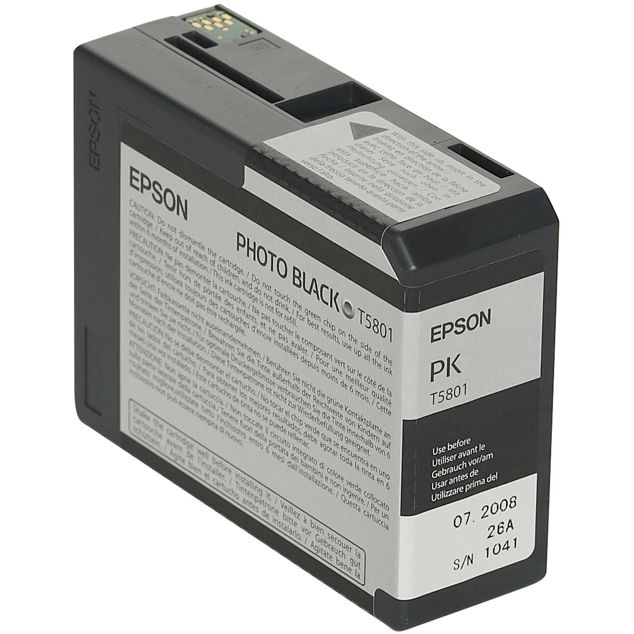 Epson Tinte C13T580100 schwarz photo