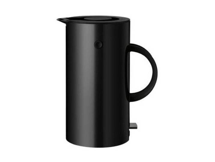 Stelton Wasserkocher Wasserkocher 1,5 l EM77 schwarz, 1.50 l, Wasserkocher, Ø13,3cm, Kunststoff, schwarz