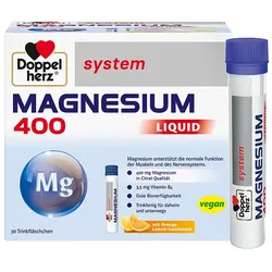 DOPPELHERZ Magnesium 400 Liquid system Trinkamp. 30 St