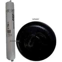 Ramsauer 350 Fassade schwarz 1K Silicon Dichtstoff 600ml Folienbeutel