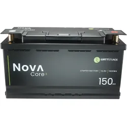 WATTSTUNDE NOVA CORE 2 LiFePO4 Batterie 150Ah 12,8V mit CAN-Bus & Bluetooth