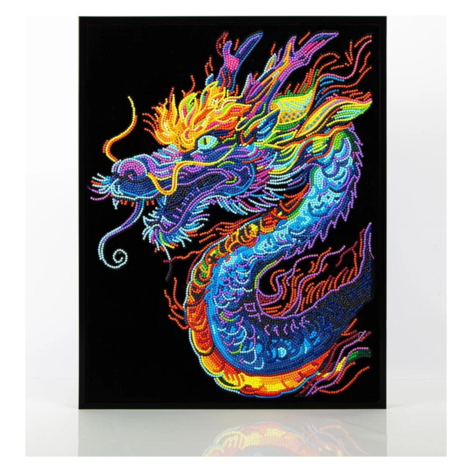 Diamond Dotz Diamond Painting Neon Drache (DD25008)