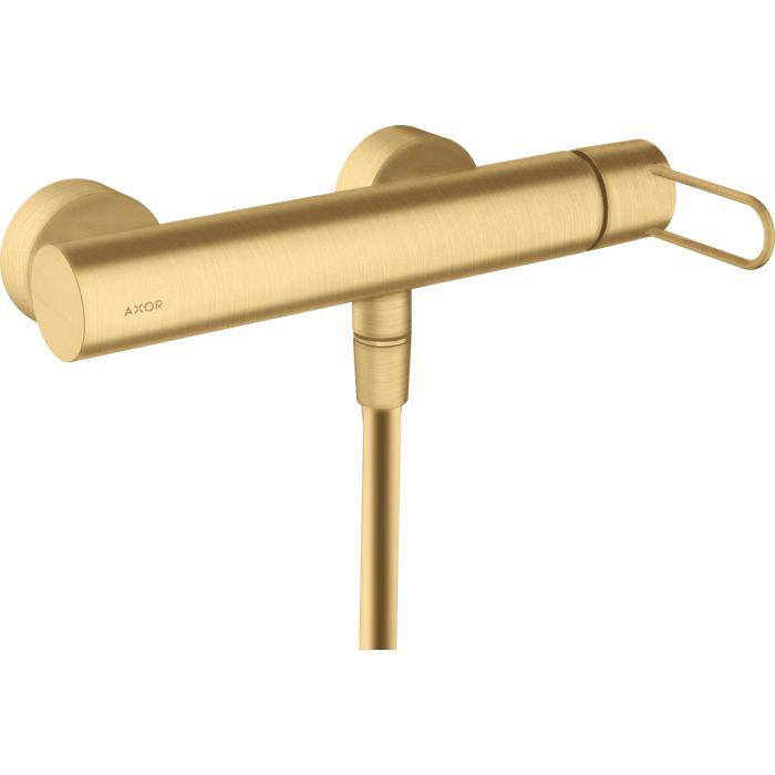 hansgrohe Axor Uno Brausearmatur 38621250 Aufputz, mit Bügelgriff, brushed gold optic