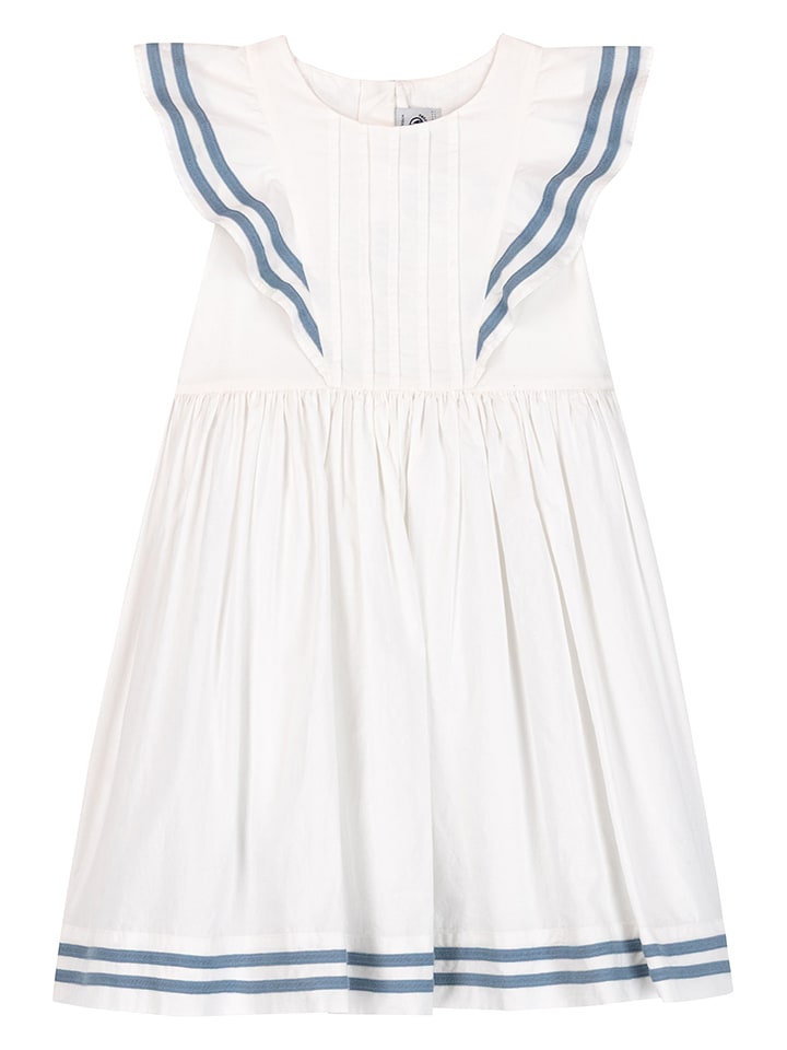 PETIT BATEAU Kleid in Creme - 104