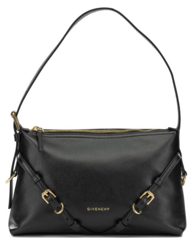 Givenchy Damenhandtasche, schwarz, "Voyou" Modell, klein, aus Leder - UNI