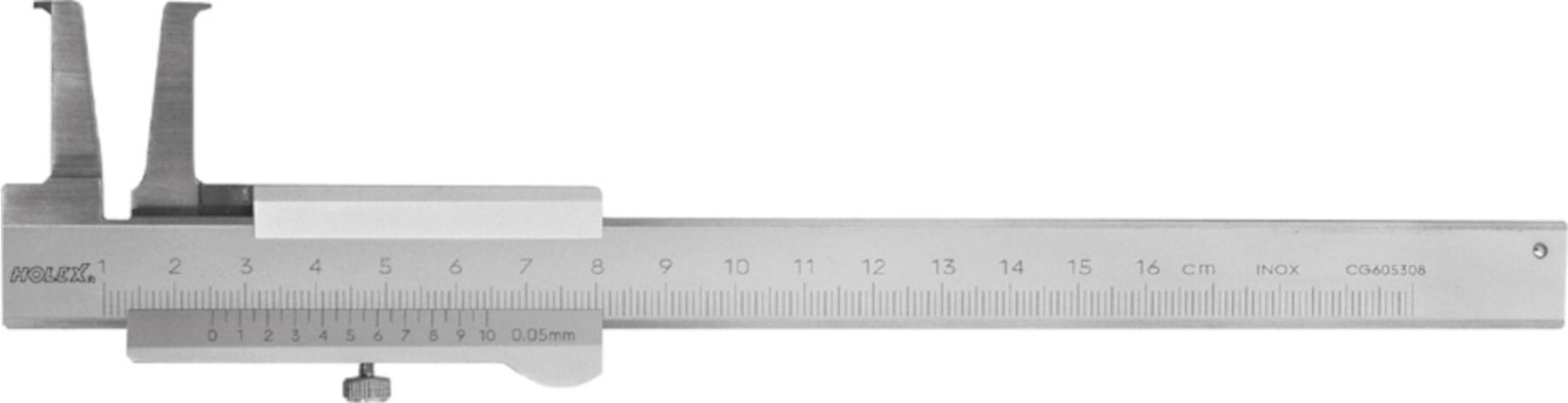 HOLEX Nuten-Messschieber Messbereich 26-200 mm (417900 26-200)