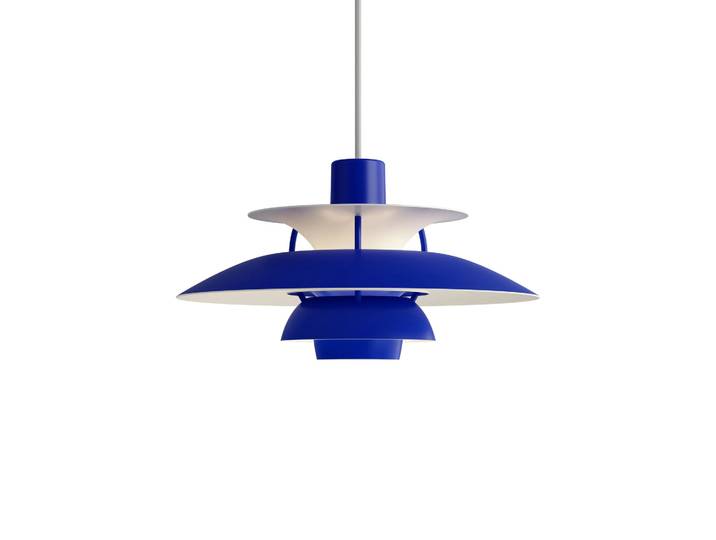 Louis Poulsen PH 5 Pendelleuchte Ø300, Blau