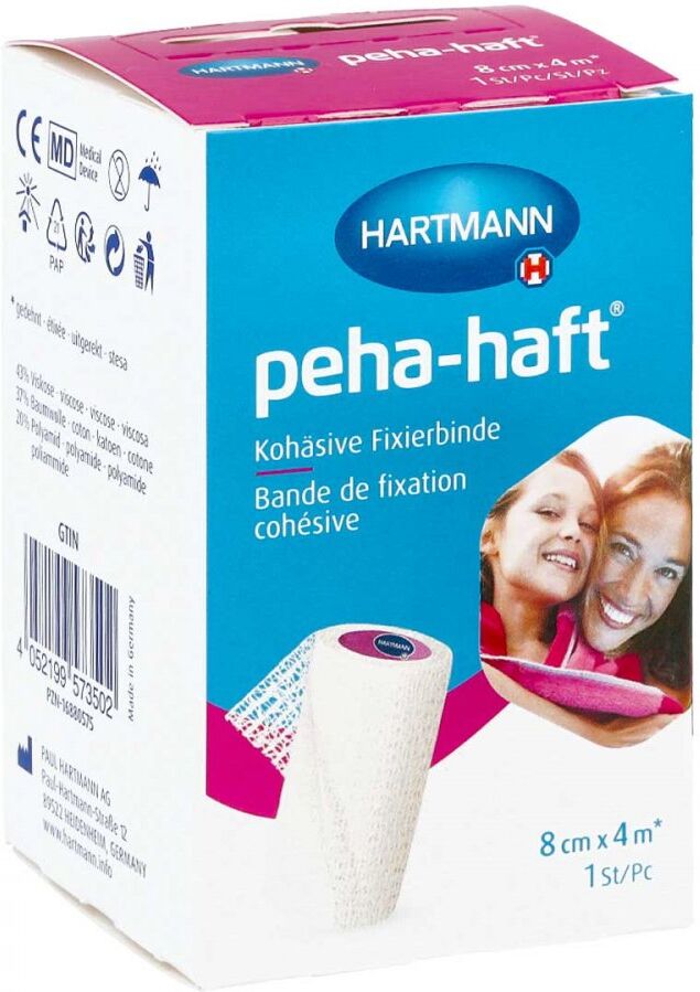 Peha-haft Fixierbinde Latexfrei 8 Cmx4 M Otc 1stk