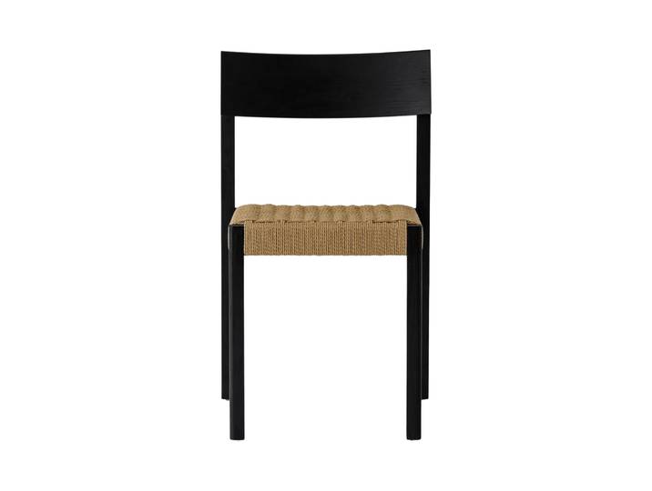 Audo Copenhagen Mauro Stuhl Black oak-paper cord