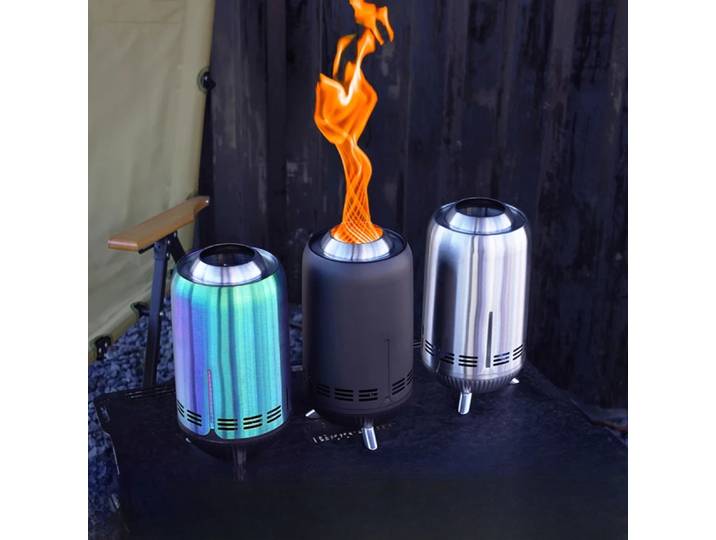 Tornado-Brûleur extérieur avec gazéificateur, chauffe-flamme, réchaud de camp portable, accessoires de camping