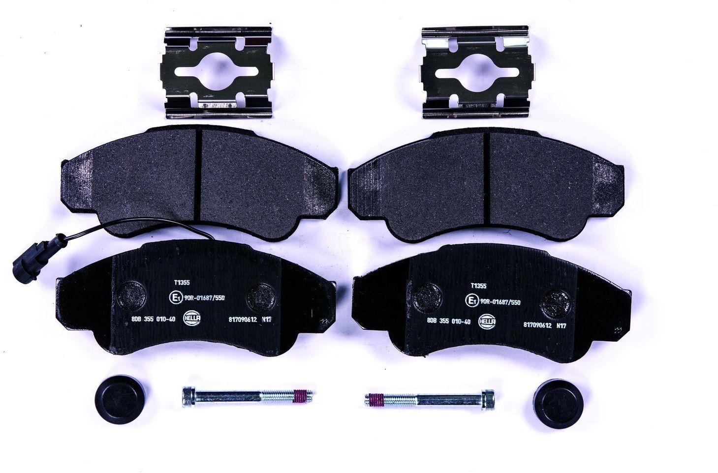 HELLA 8DB 355 010-401 Brake pad set