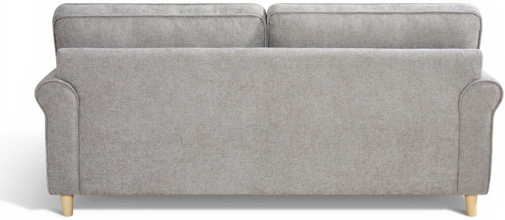 Mercer41 Howland 3 Seater Chenille Sofa Grey 2