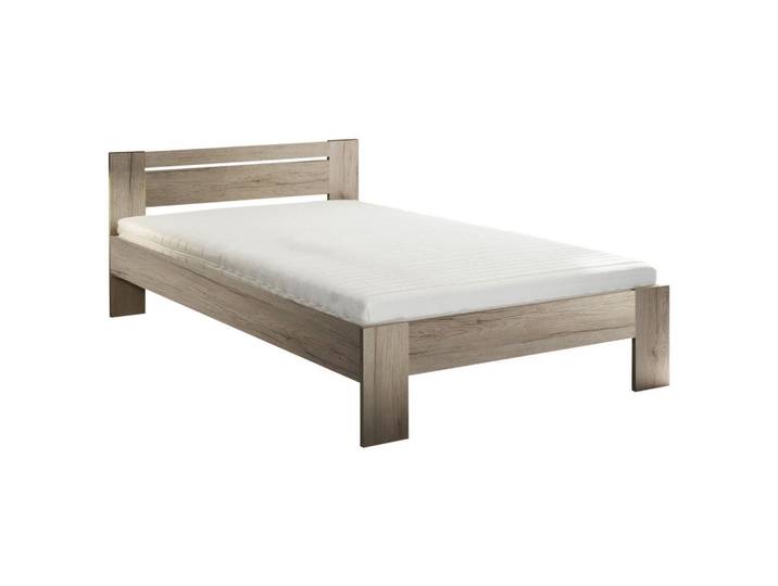 Boxxx Bett, Eiche San Remo, 120x200 cm, in verschiedenen Größen erhältlich, Schlafzimmer, Betten, Einzelbetten